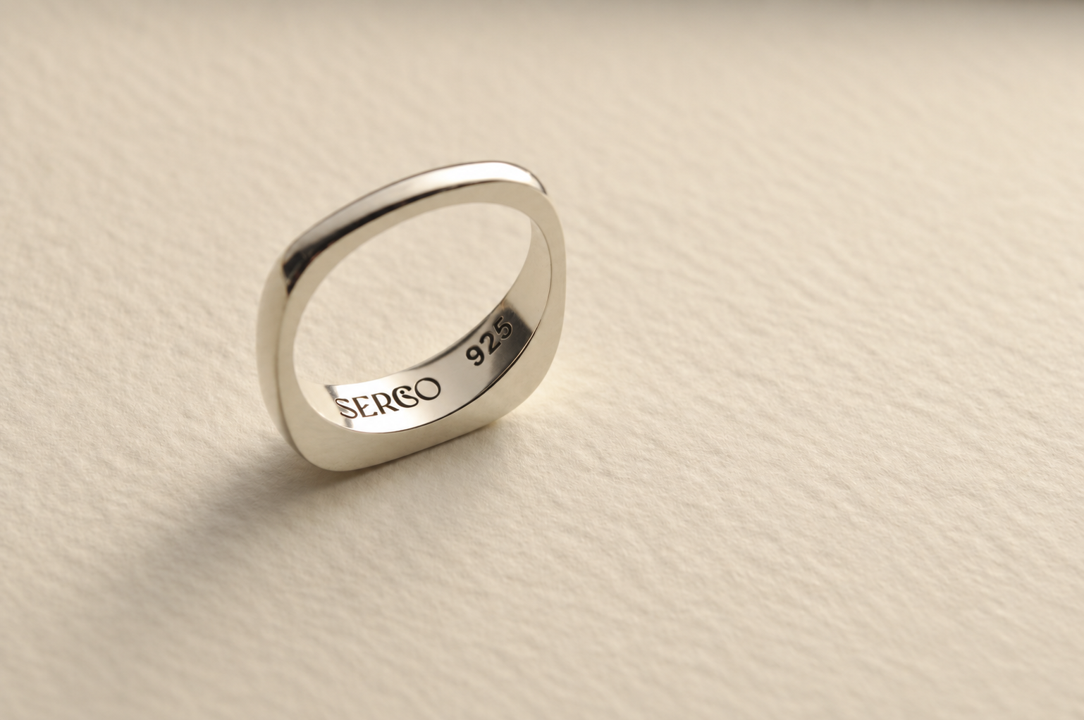 Aion silver ring by SERGIO STUDIO