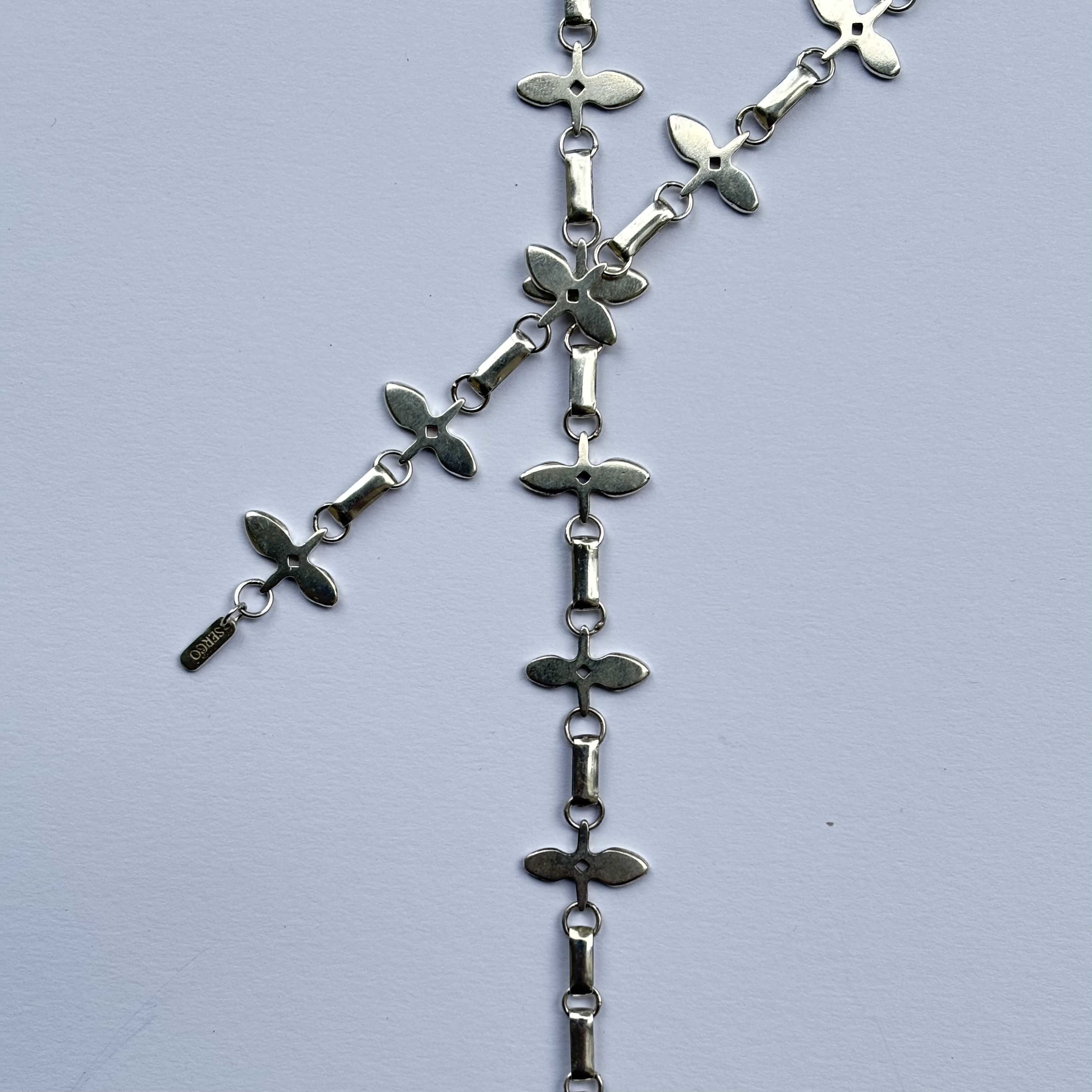 Venus silver chain detail by SERGIO STUDIO