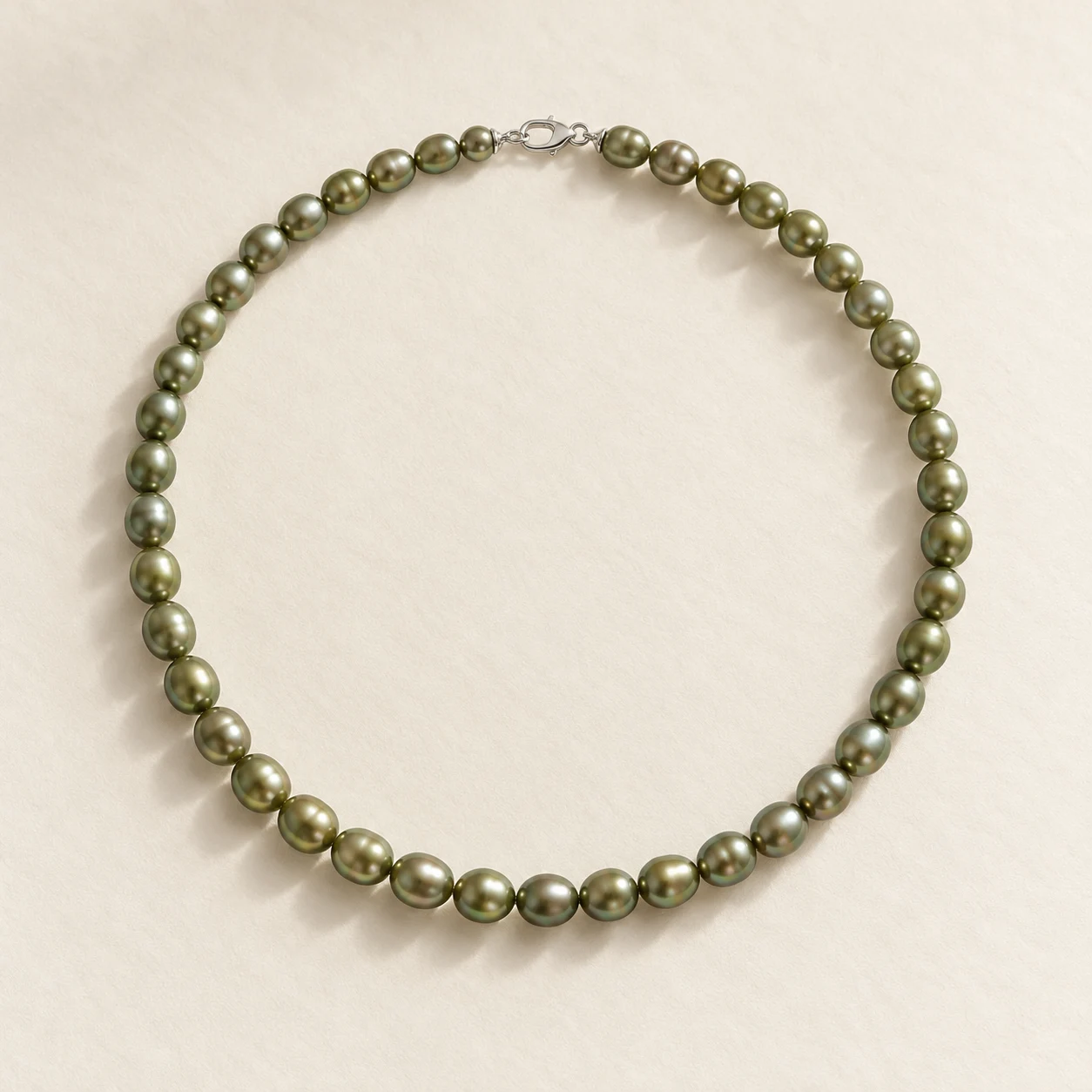 Yemanjá Green Pearl Necklace