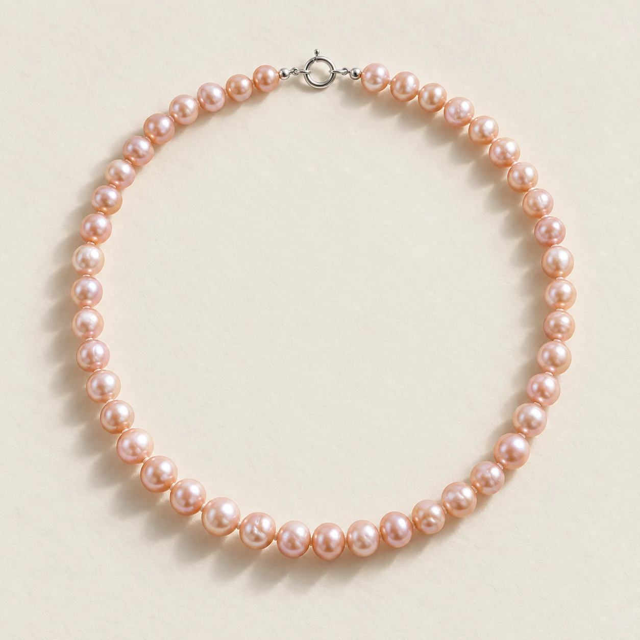 Yemanjá Pink Pearl Necklace